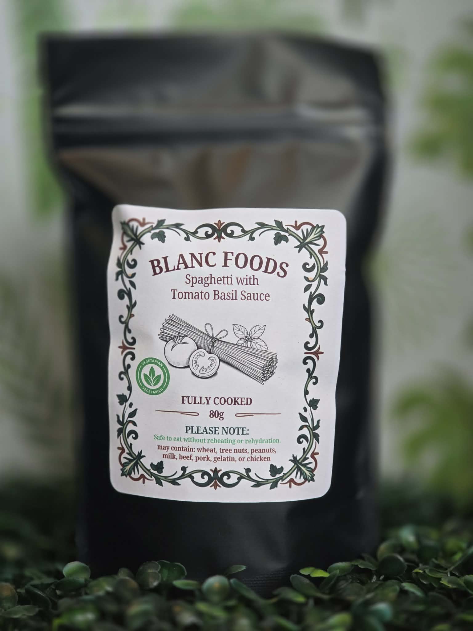 Blanc Freeze Dried Spaghetti & tomato Basil Red Sauce